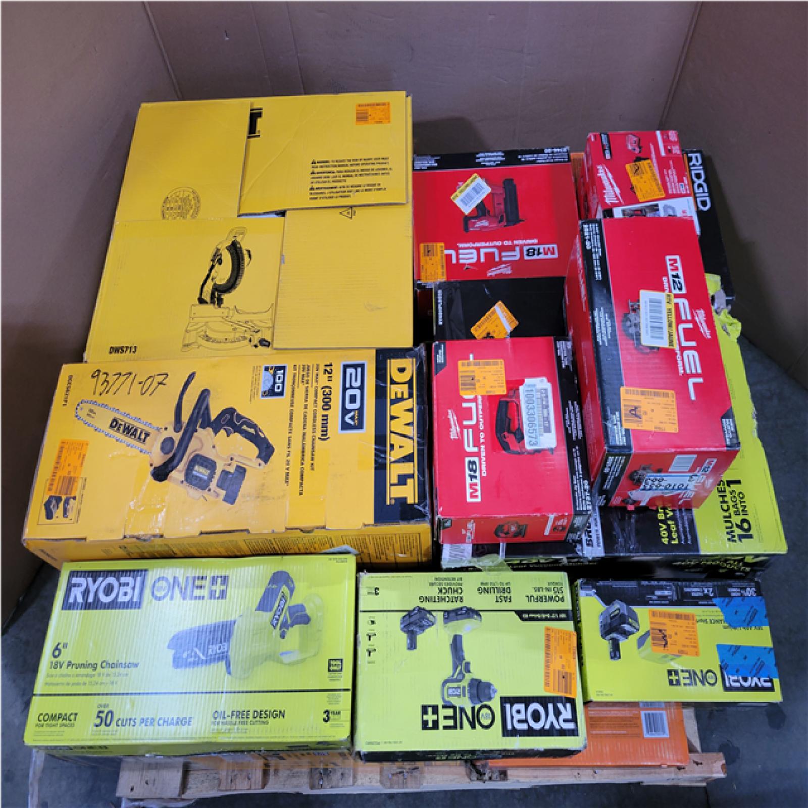 CALIFORNIA AS-IS TOOL PALLET