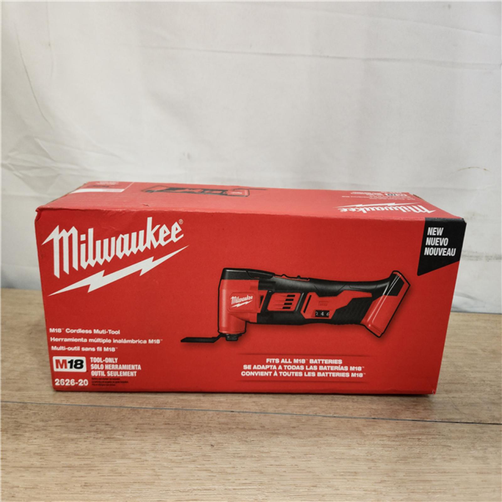 AS-IS- M18 18V Lithium-Ion Cordless Oscillating Multi-Tool (Tool-Only)