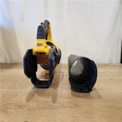 AS-IS- DEWALT FLEXVOLT 60V MAX 125 MPH 600 CFM Brushless Cordless Battery Powered Blower (Tool Only)