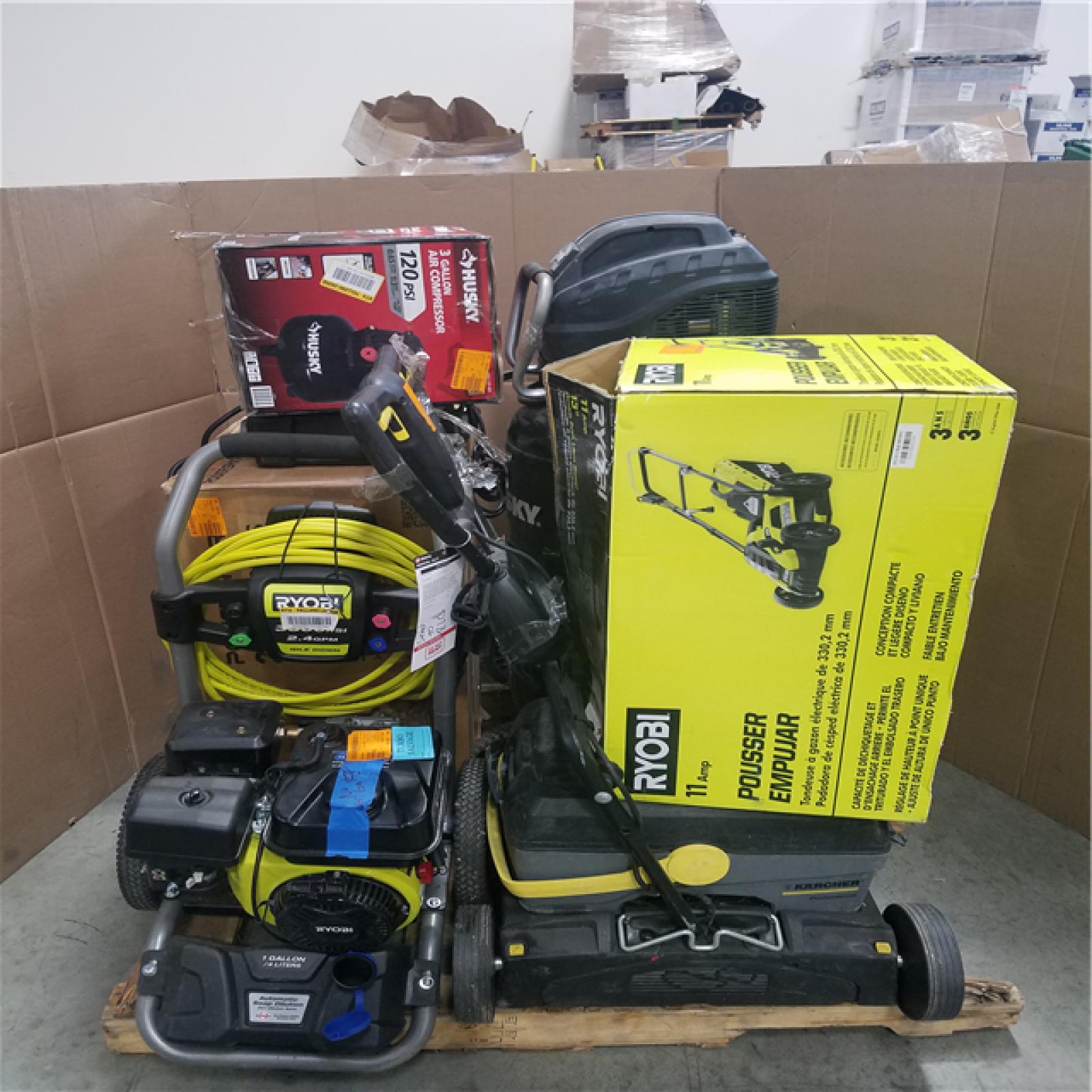 CALIFORNIA AS-IS OUTDOOR POWER EQUIPMENT C