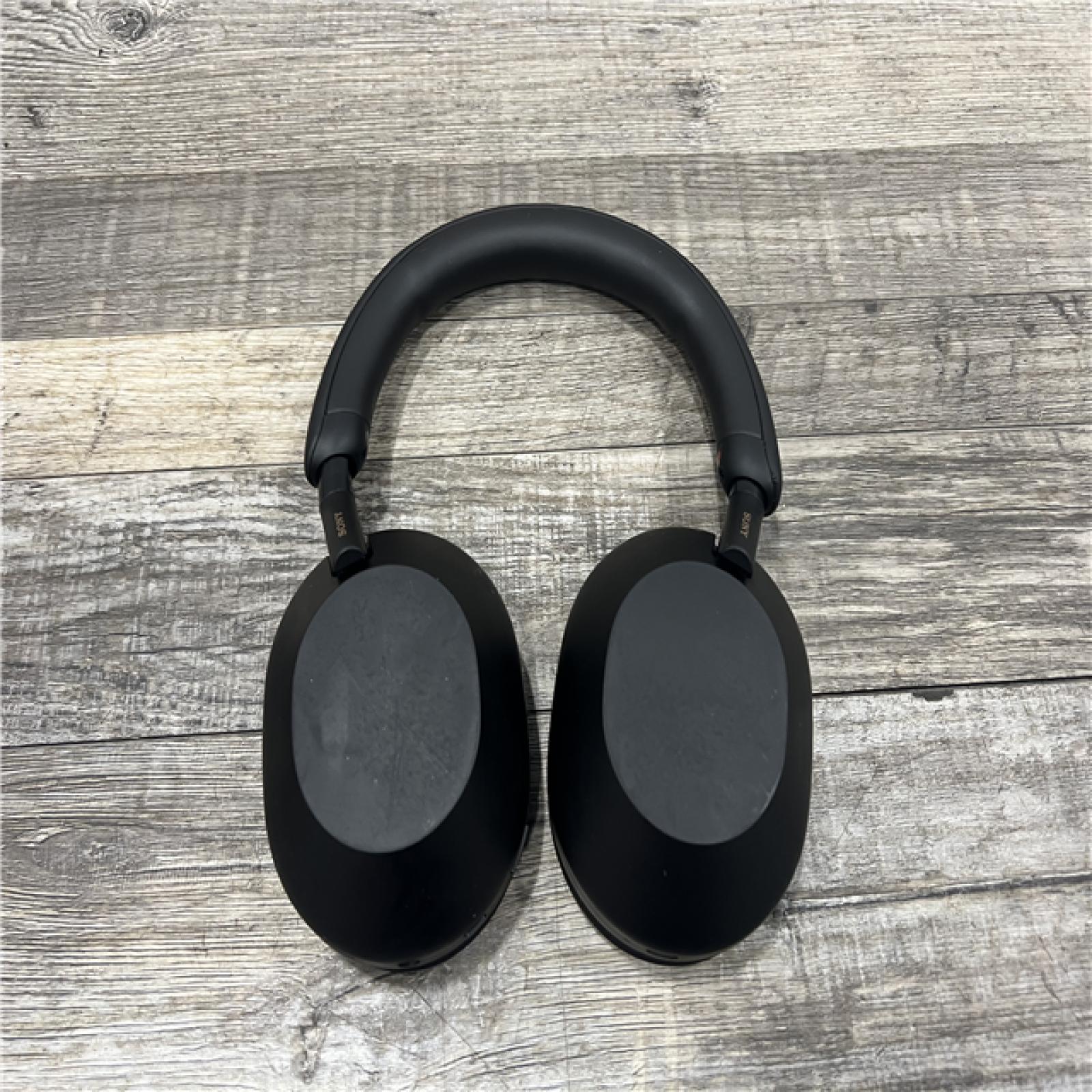 AS-IS Sony WH-1000XM5 Bluetooth Wireless Noise-Canceling Headphones-Black
