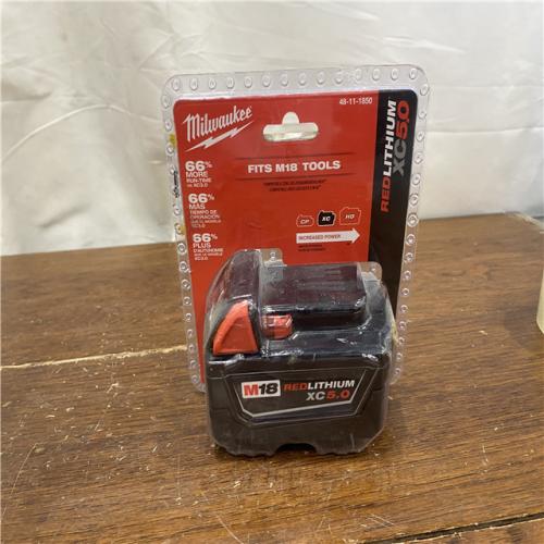 AS-IS Milwaukee M18 18-Volt Lithium-Ion XC Extended Capacity 5.0Ah Battery Pack