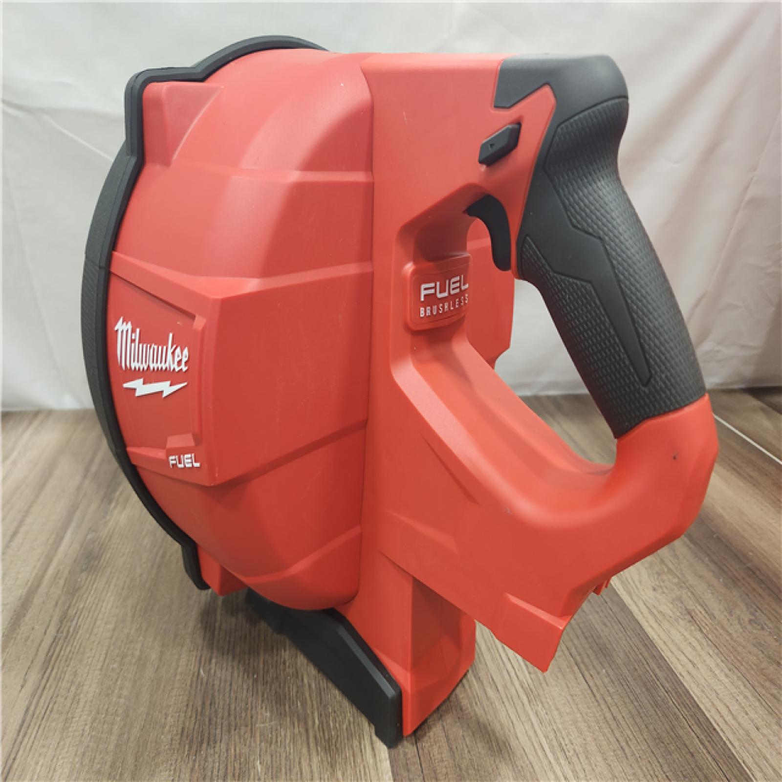 AS-IS- Milwaukee M18 FUEL Drain Snake with CABLE DRIVE Kit