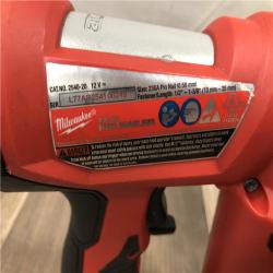 AS-IS Milwaukee 12-Volt 23-Gauge Lithium-Ion Cordless Pin Nailer (Tool-Only)