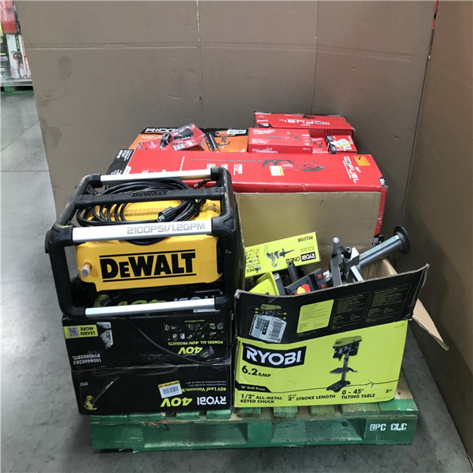 CALIFORNIA AS-IS TOOL PALLET