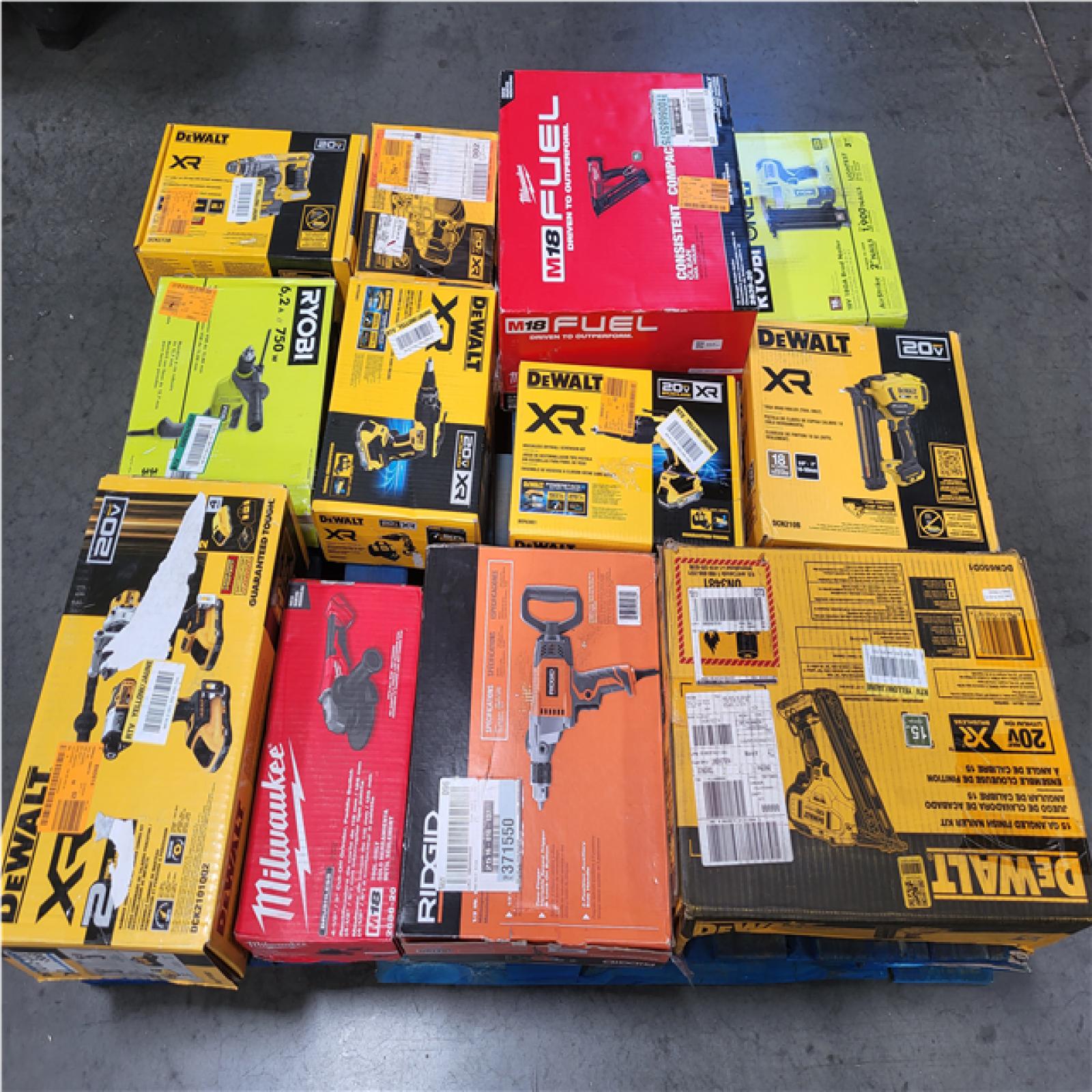 CALIFORNIA AS-IS TOOL PALLET