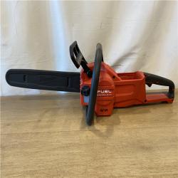 AS-IS Milwaukee FUEL 16 in. 18V Lithium-Ion Brushless Battery Chainsaw (Tool-Only)