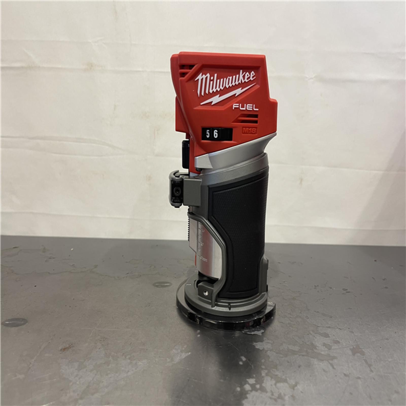 AS-IS- Milwaukee M18 FUEL Compact Router (Tool-Only)