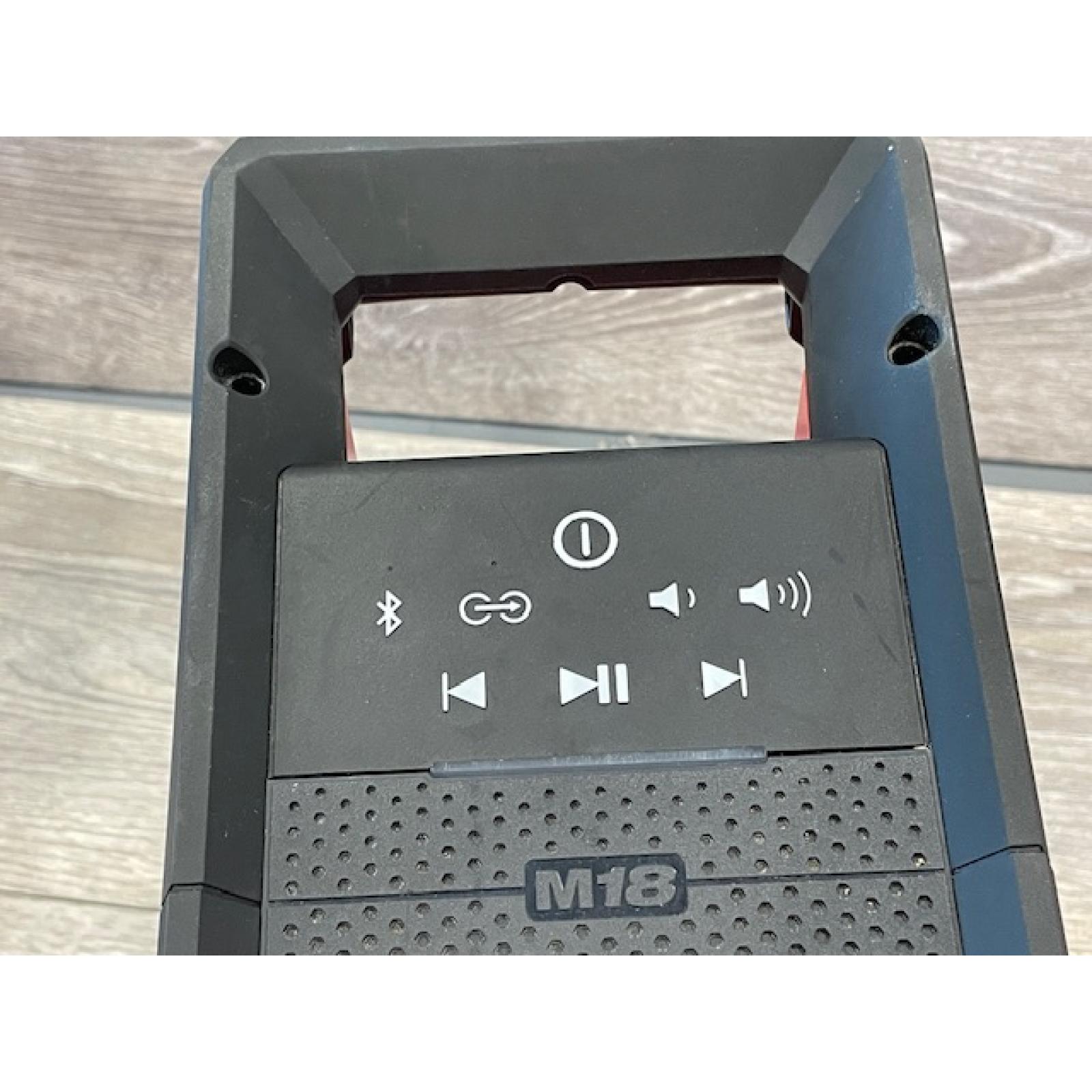 AS-IS Milwaukee M18 Wireless Bluetooth Jobsite Speaker