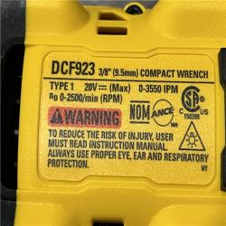 AS-IS DEWALT ATOMIC 20V MAX Cordless Brushless 3/8 in.Variable Speed Impact Wrench (Tool Only)