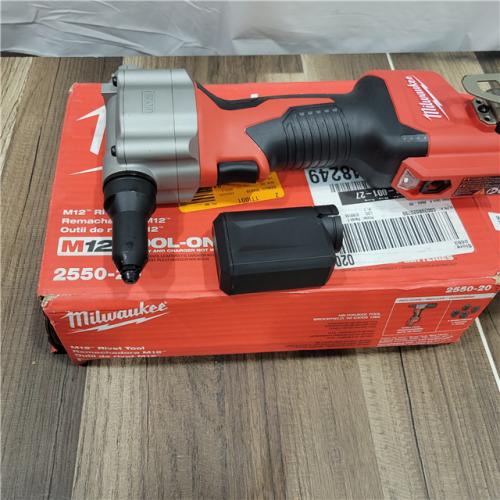 AS-IS Milwaukee M12 Cordless Rivet Gun Bare Tool