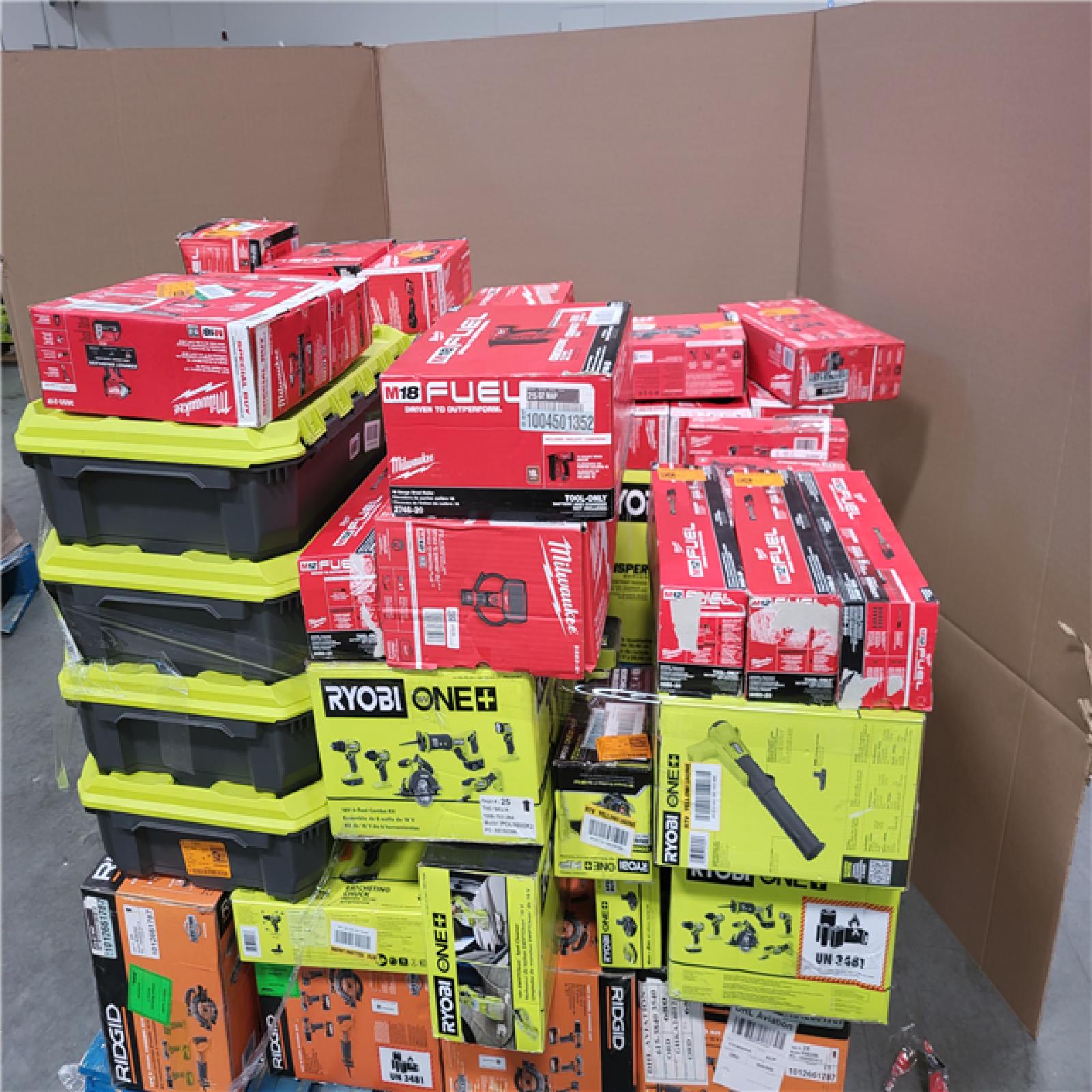 CALIFORNIA AS-IS TOOL PALLET
