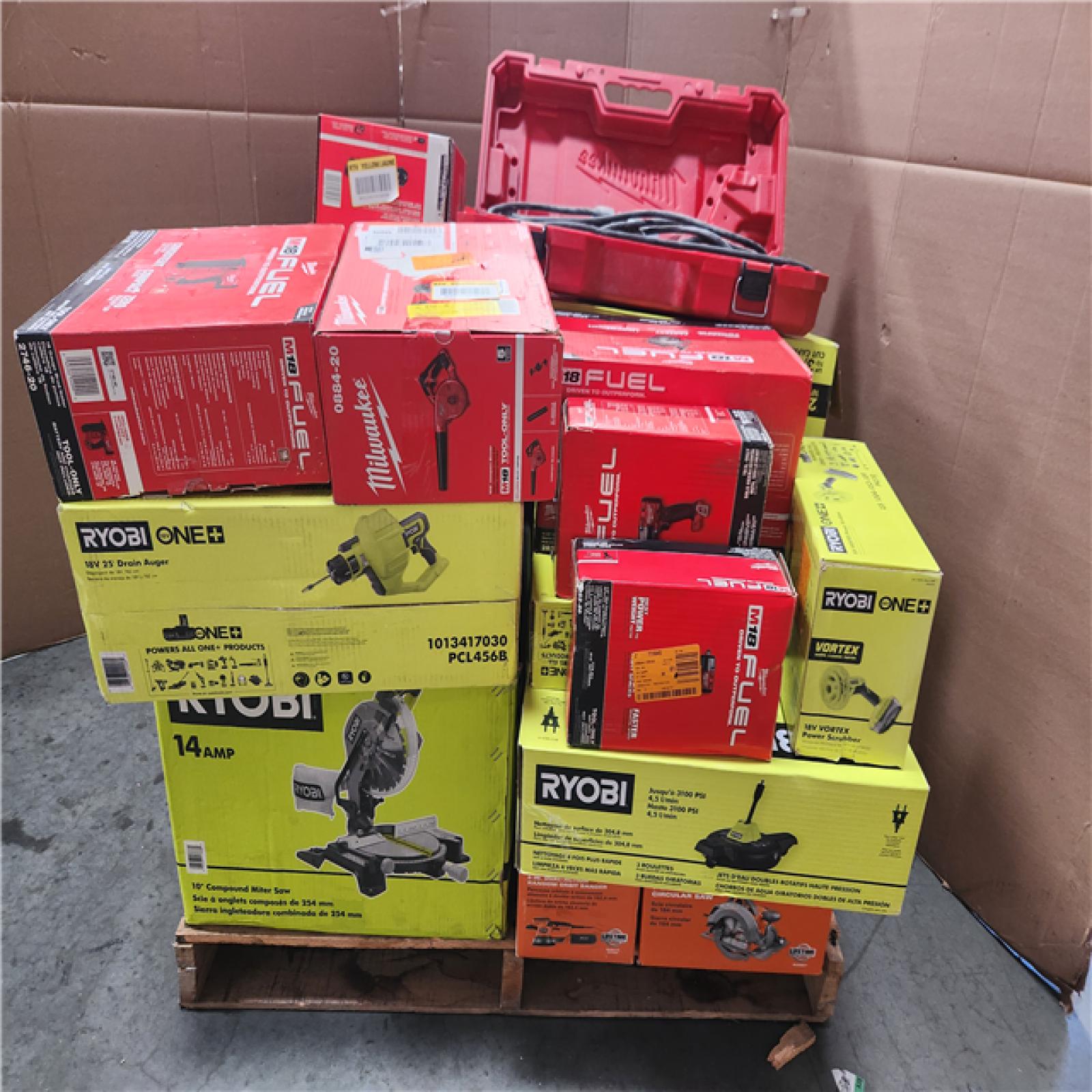 CALIFORNIA AS-IS TOOL PALLET