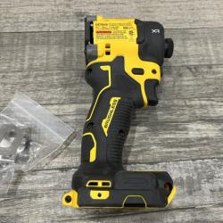 AS-IS DEWALT 20V XR Brushless Cordless 1/4 in. Quiet Hydraulic Impact Driver (Tool-Only)