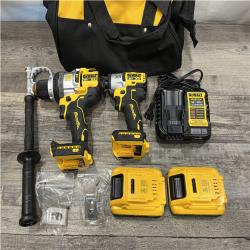 AS-IS DEWALT 20V XR Lithium-Ion Cordless Brushless 1/2 in. Drill/Driver Kit
