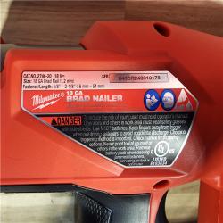 HOUSTON LOCATION - AS-IS (APPEARS LIKE NEW) Milwaukee M18 Fuel 18V Brushless 18-Gauge Brad Nailer 2746-20 (Bare Tool)