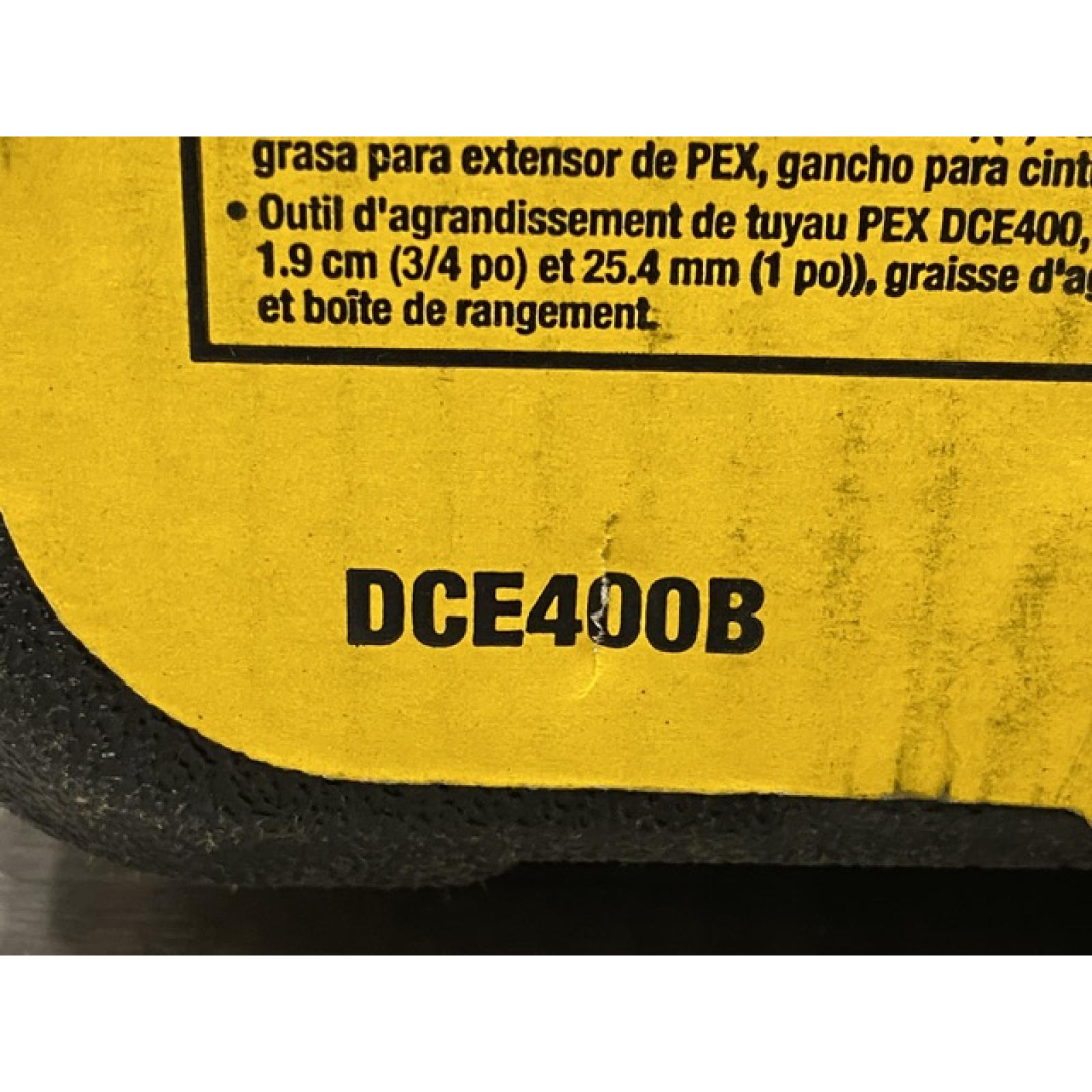 NEW - DEWALT 20V MAX Cordless 1 in. PEX Expansion Tool Kit