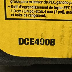 NEW - DEWALT 20V MAX Cordless 1 in. PEX Expansion Tool Kit