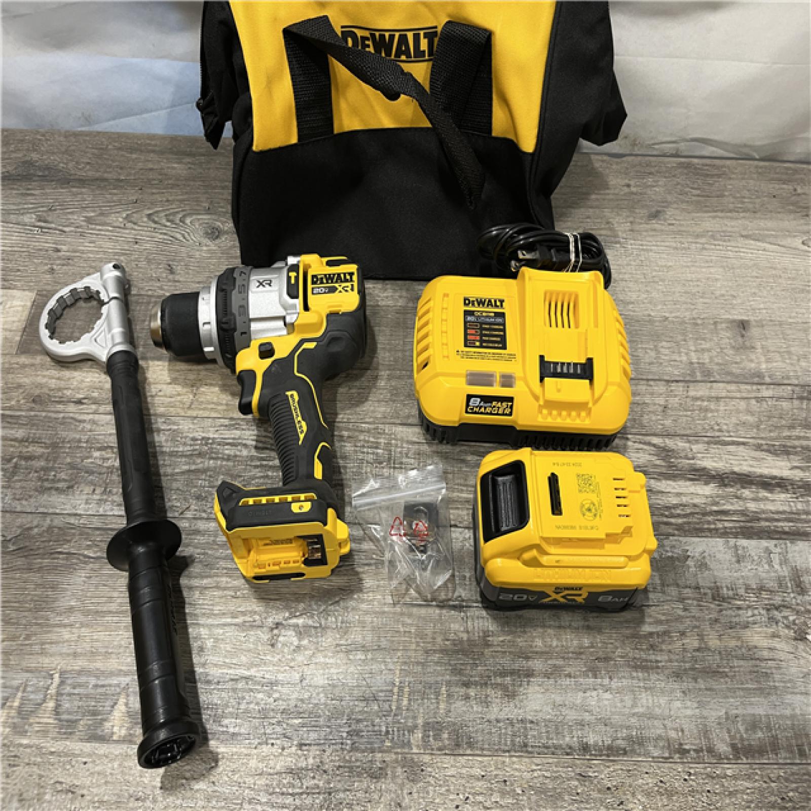 AS-IS DEWALT 20V XR Lithium-Ion Cordless Hammer Drill Kit