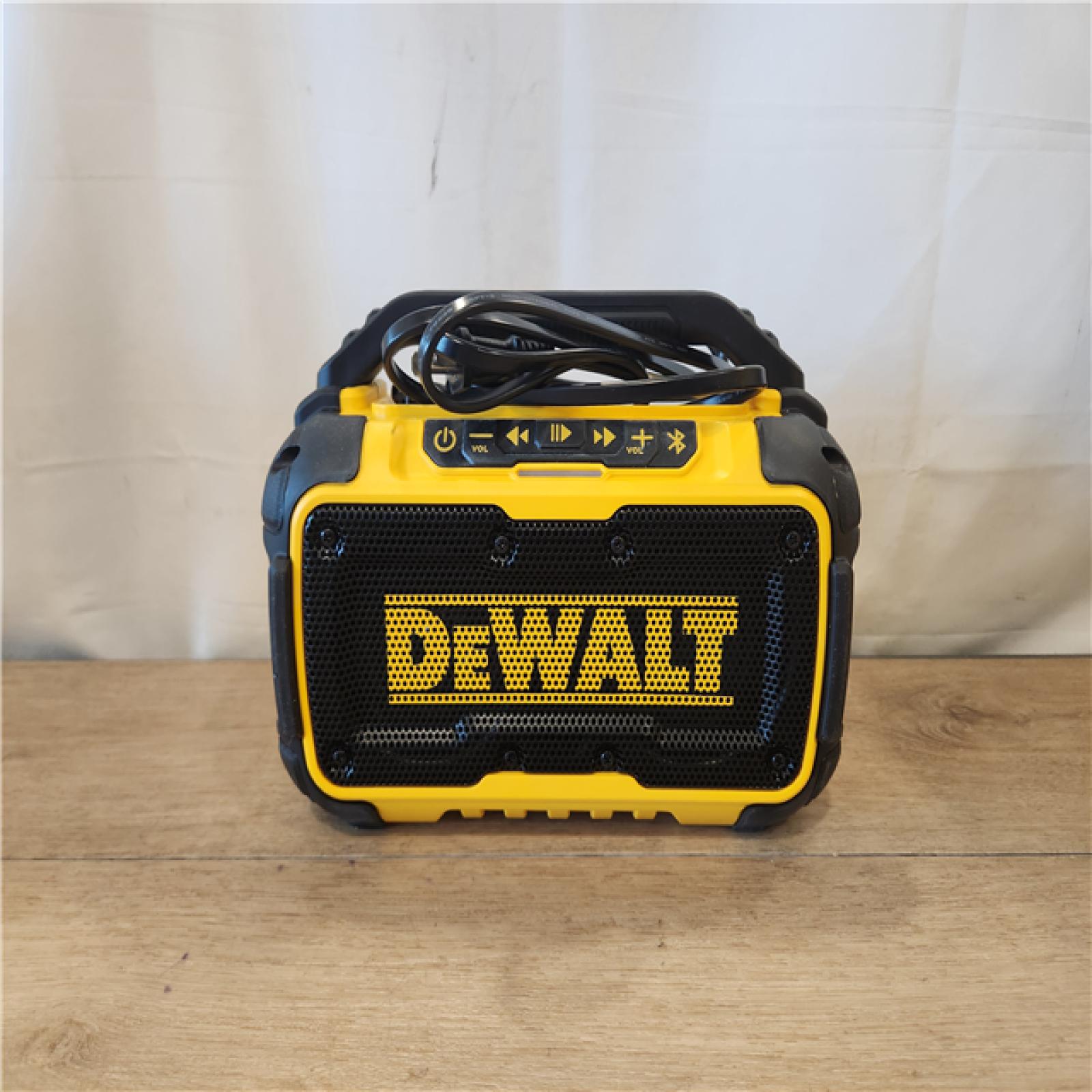 AS-IS- DeWalt Bluetooth Speaker (Tool-Only)
