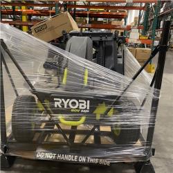 Dallas Location - As-Is RYOBI R1 80V HP Brushless Lithium Battery Cordless Electric 30 in. Riding Lawn Mower with 10 Ah Battery and Charger