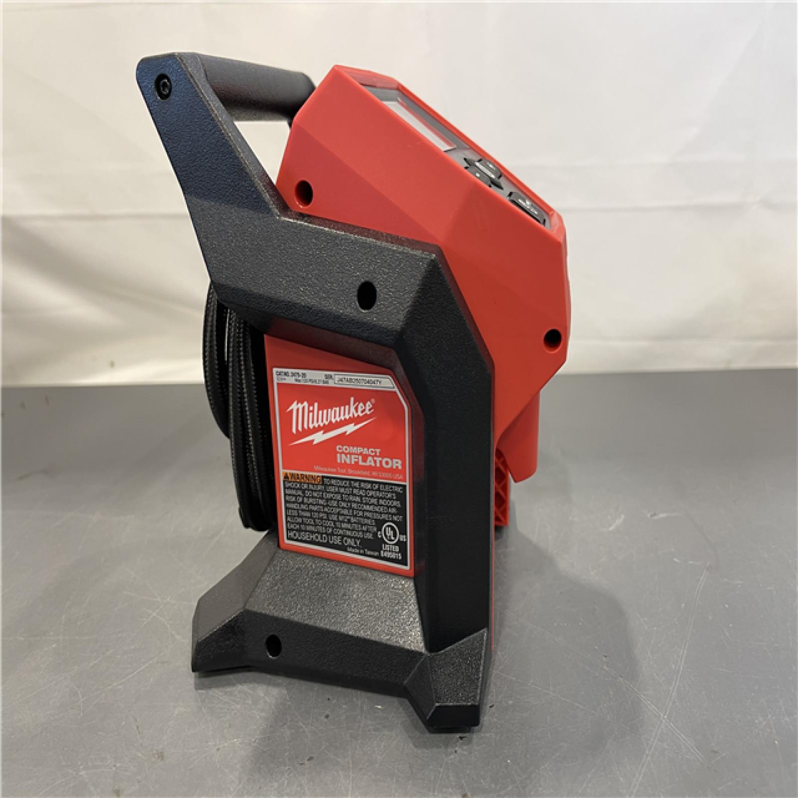 AS-IS - Milwaukee M12 Compact Inflator (Tool Only)