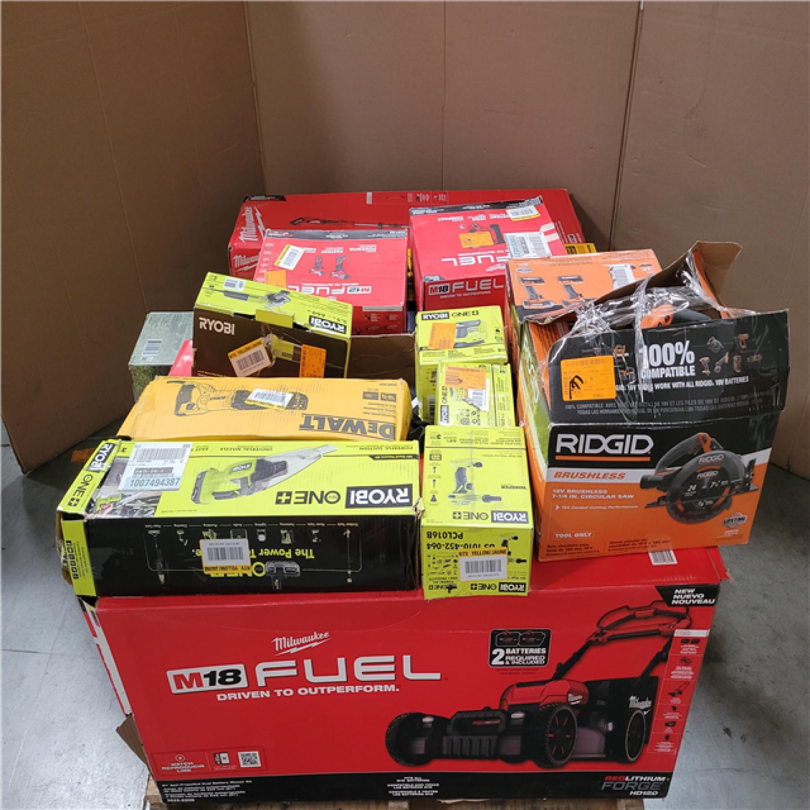 CALIFORNIA AS-IS TOOL PALLET