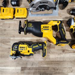 HOUSTON LOCATION - AS-IS DEWALT 6 TOOL COMBO KIT W/ (2) BATTERY & CHARGER