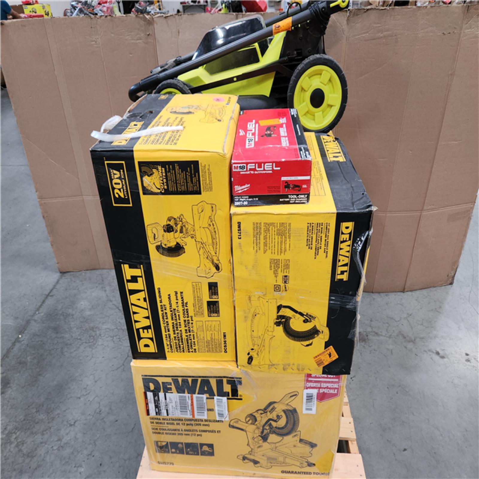 CALIFORNIA AS -IS  TOOL PALLET