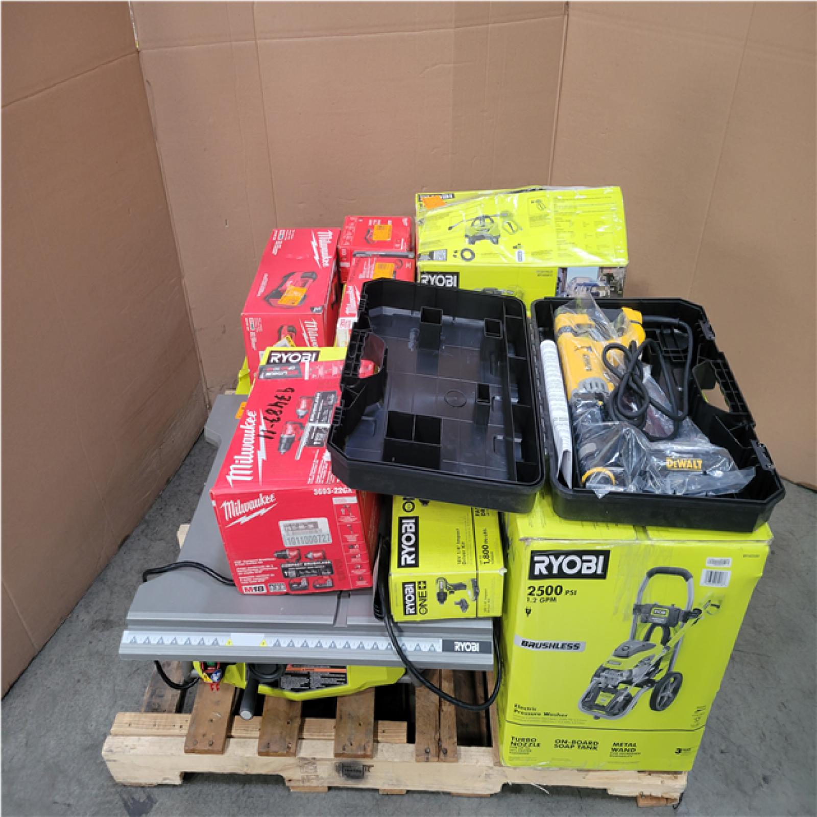 CALIFORNIA AS-IS TOOL PALLET