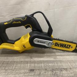 AS-IS DEWALT 20V MAX 8 in. Brushless Cordless Battery Powered Pruning Chainsaw (Tool Only)
