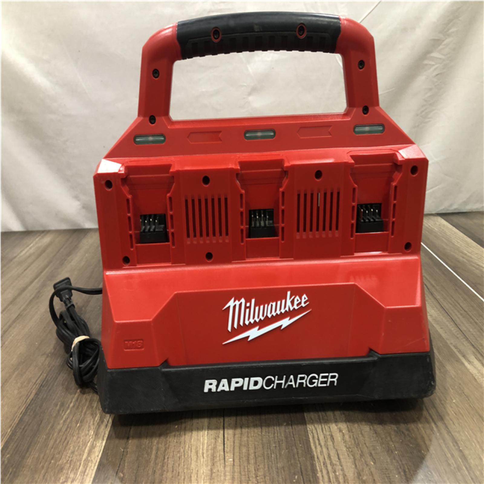 AS-IS Milwaukee 18V Lithium-Ion PACKOUT 6-Port Rapid Charger