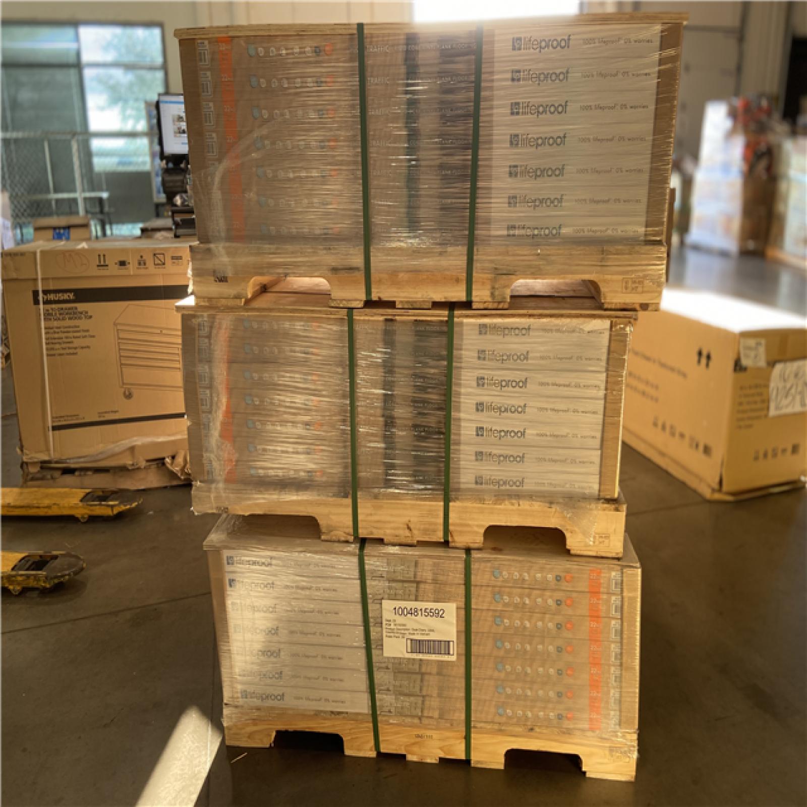 DALLAS LOCATION - Lifeproof Dusk Cherry 22 MIL x 8.7 in. W x 48 in. L Click Lock Waterproof Luxury Vinyl Plank Flooring (20.1 sqft/case) - 80 CASES