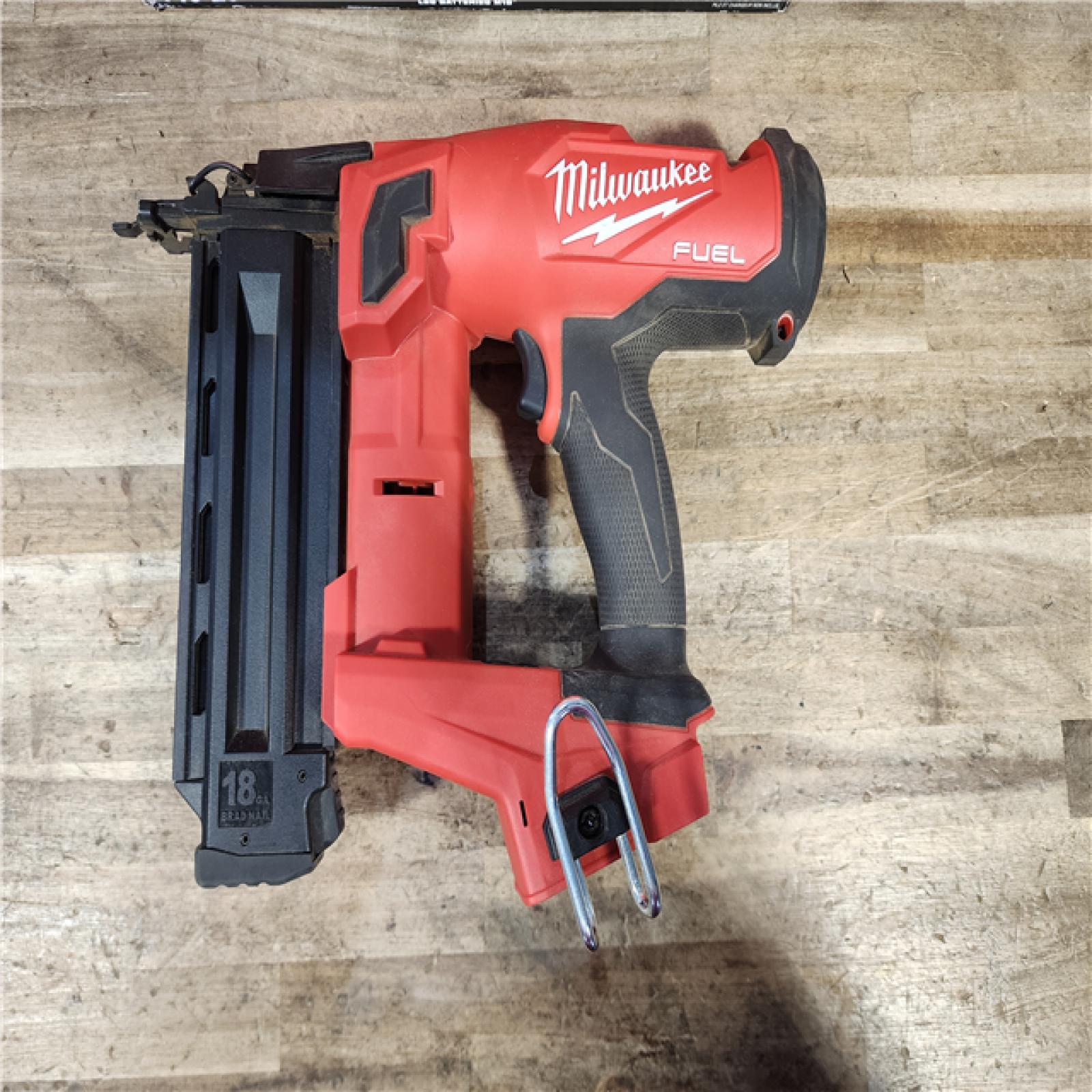 HOUSTON LOCATION - AS-IS Milwaukee FUEL 18-Volt Lithium-Ion Brushless Cordless Gen II 18-Gauge Brad Nailer (Tool-Only)