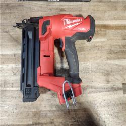 HOUSTON LOCATION - AS-IS Milwaukee FUEL 18-Volt Lithium-Ion Brushless Cordless Gen II 18-Gauge Brad Nailer (Tool-Only)