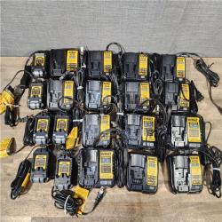 HOUSTON LOCATION - AS-IS DEWALT BATTERY CHARGER PACK QTY - 20