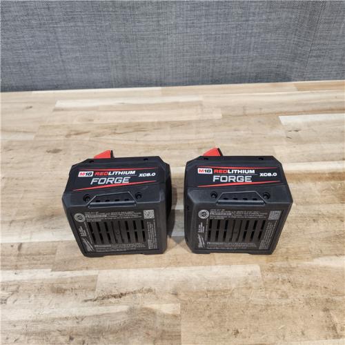 HOUSTON LOCATION - AS-IS MILWAUKEE FORGE BATTERY PACK QTY - 2