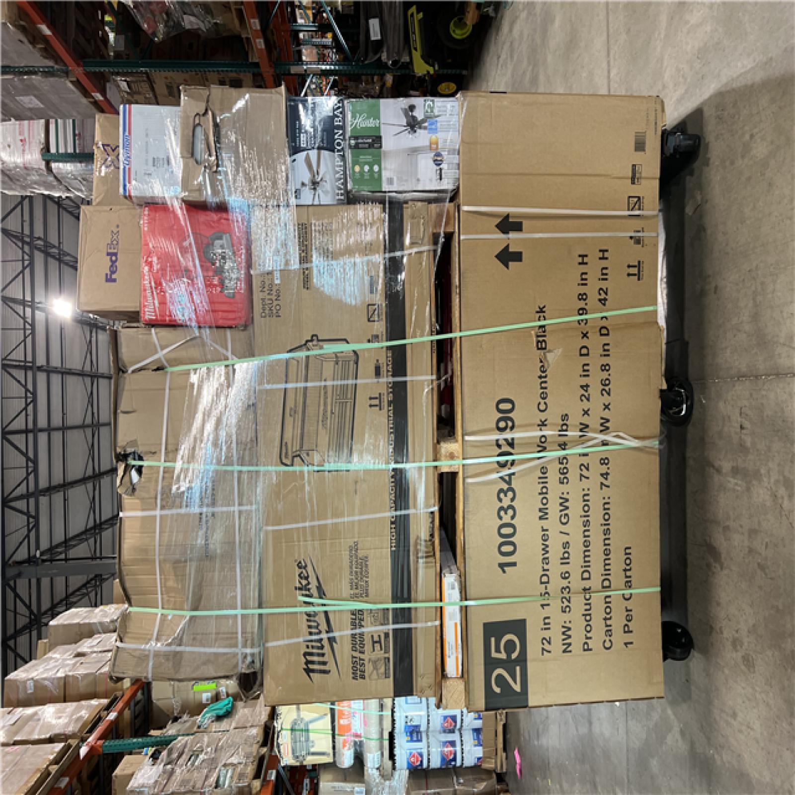 DALLAS LOCATION - AS-IS HOME IMPROVEMENT PALLET
