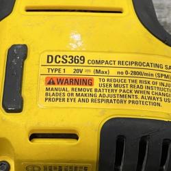 AS-IS DEWALT ATOMIC 20V MAX Cordless Brushless Compact Reciprocating Saw (Tool Only)