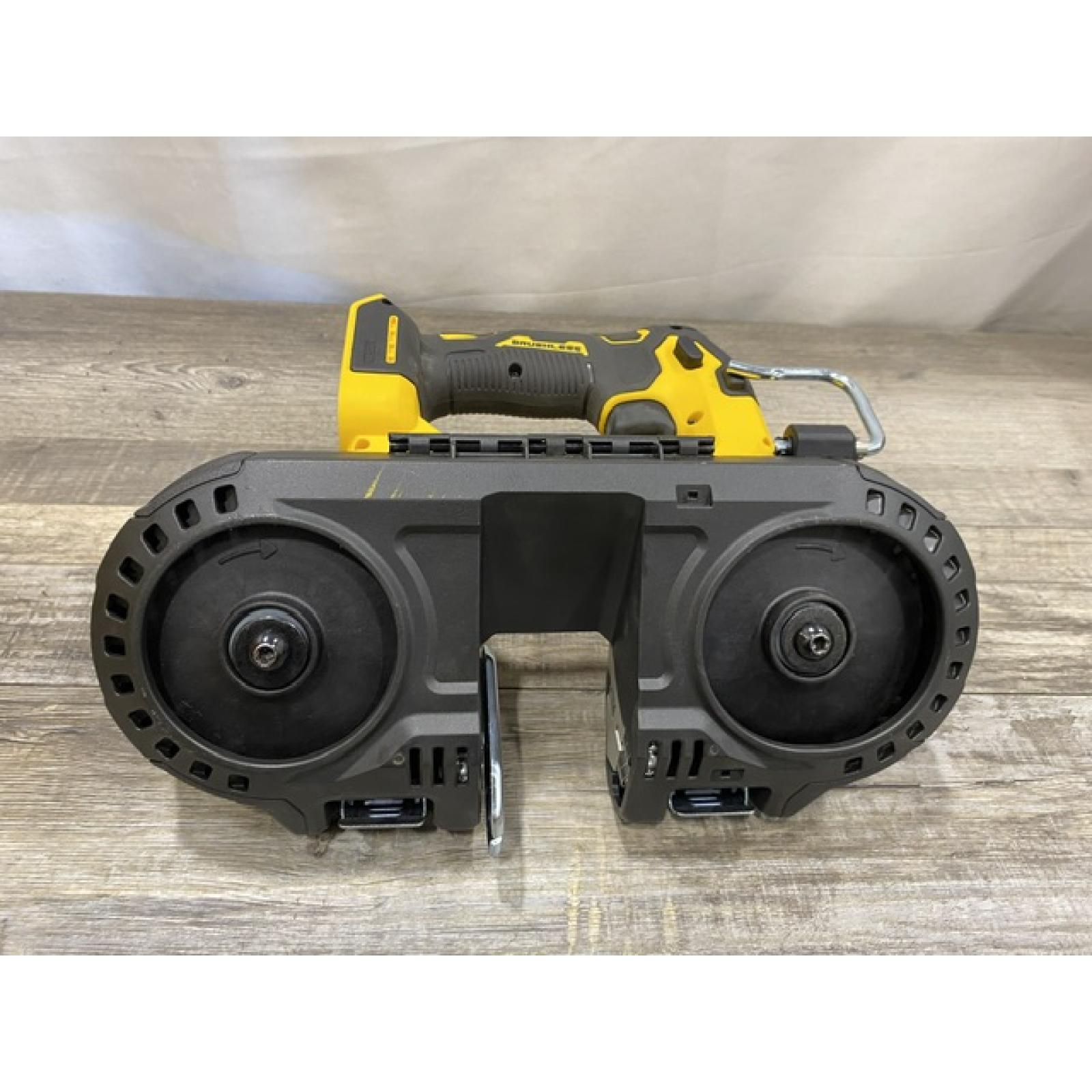 AS-IS DEWALT ATOMIC 20V MAX Cordless Brushless Compact 1-3/4 in. Bandsaw (Tool Only)