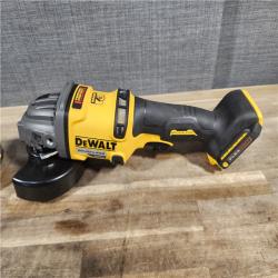HOUSTON LOCATION - AS-IS DeWalt FLEXVOLT 60V Cordless 4-1/2 to 6 in. Grinder Kit (Battery & Charger)