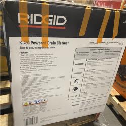 Dallas Location - As-Is RIDGID K-400 Drain Cleaning Snake Auger