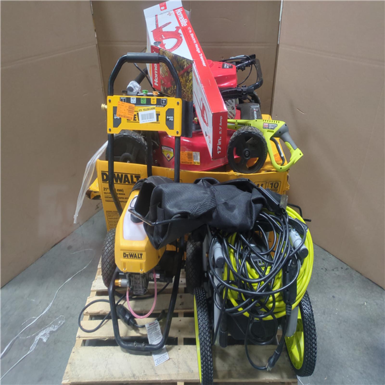 CALIFORNIA AS-IS OUTDOOR POWER EQUIPMENT