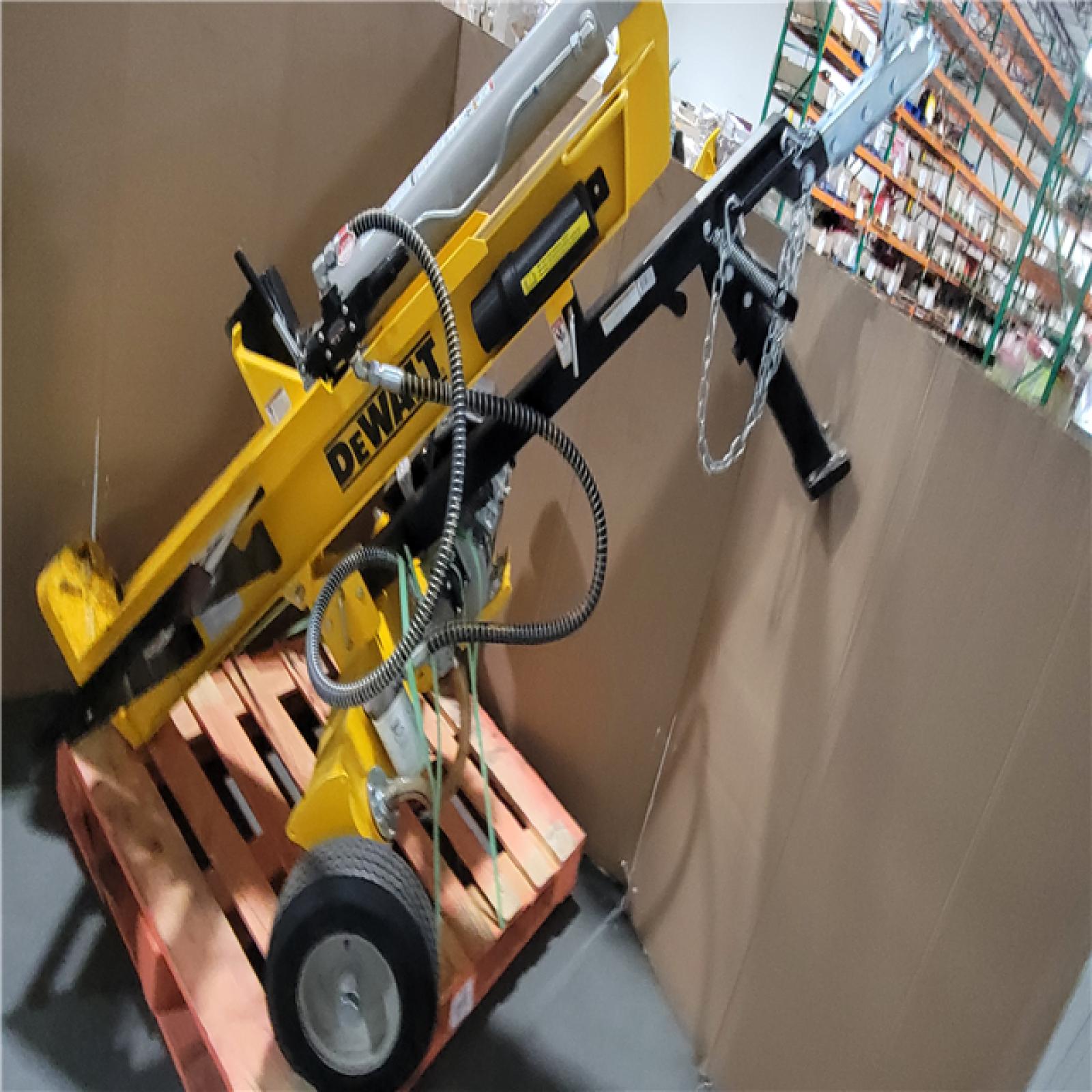 CALIFORNIA AS-IS DEWALT 28 TON LOG SPLITTER