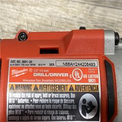 AS-IS Milwaukee 18V Lithium-Ion Brushless Cordless Compact Drill/Impact Combo Kit