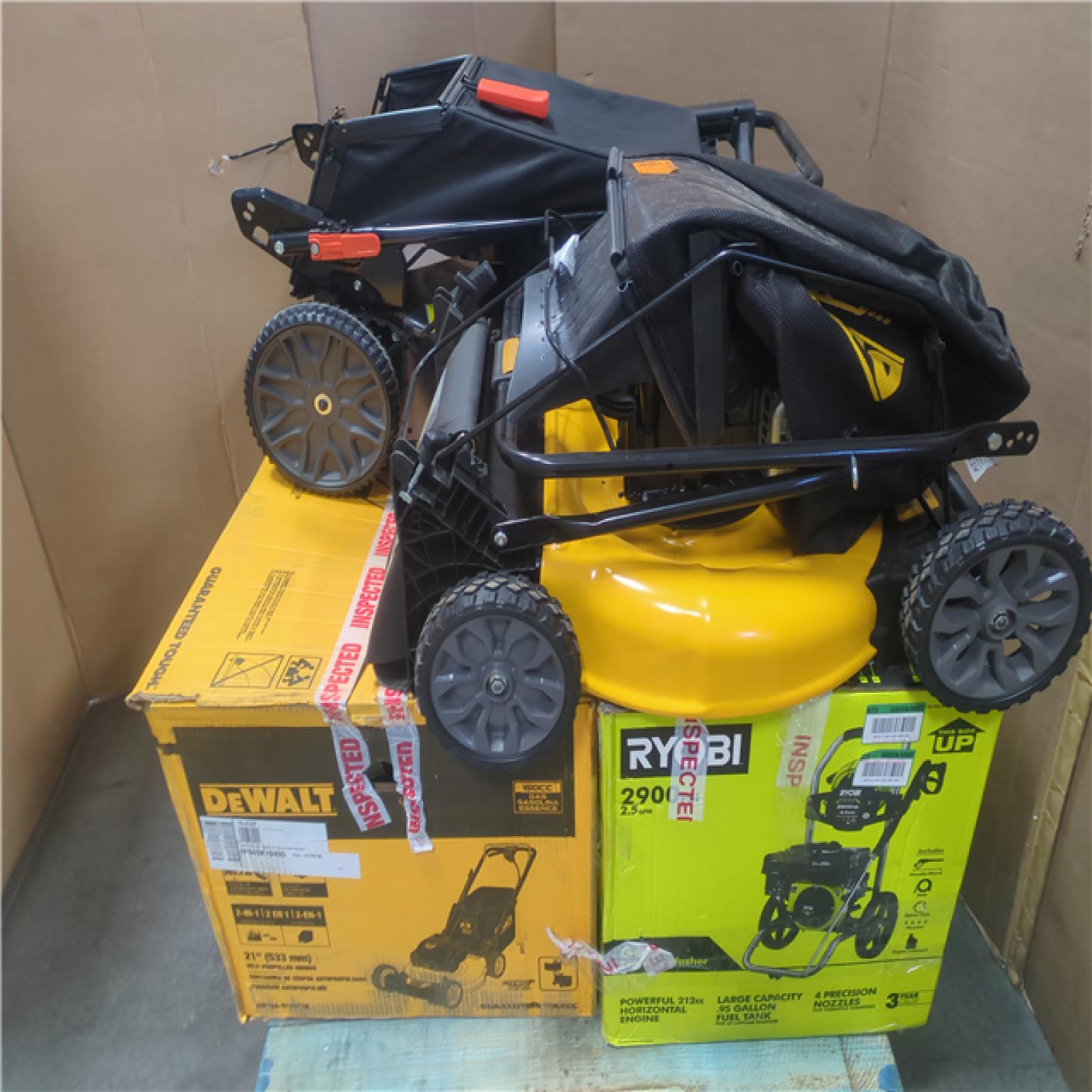 CALIFORNIA AS-IS OUTDOOR POWER EQUIPMENT
