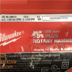 AS-IS Milwaukee 1-1/8 in. Corded SDS-Plus Rotary Hammer
