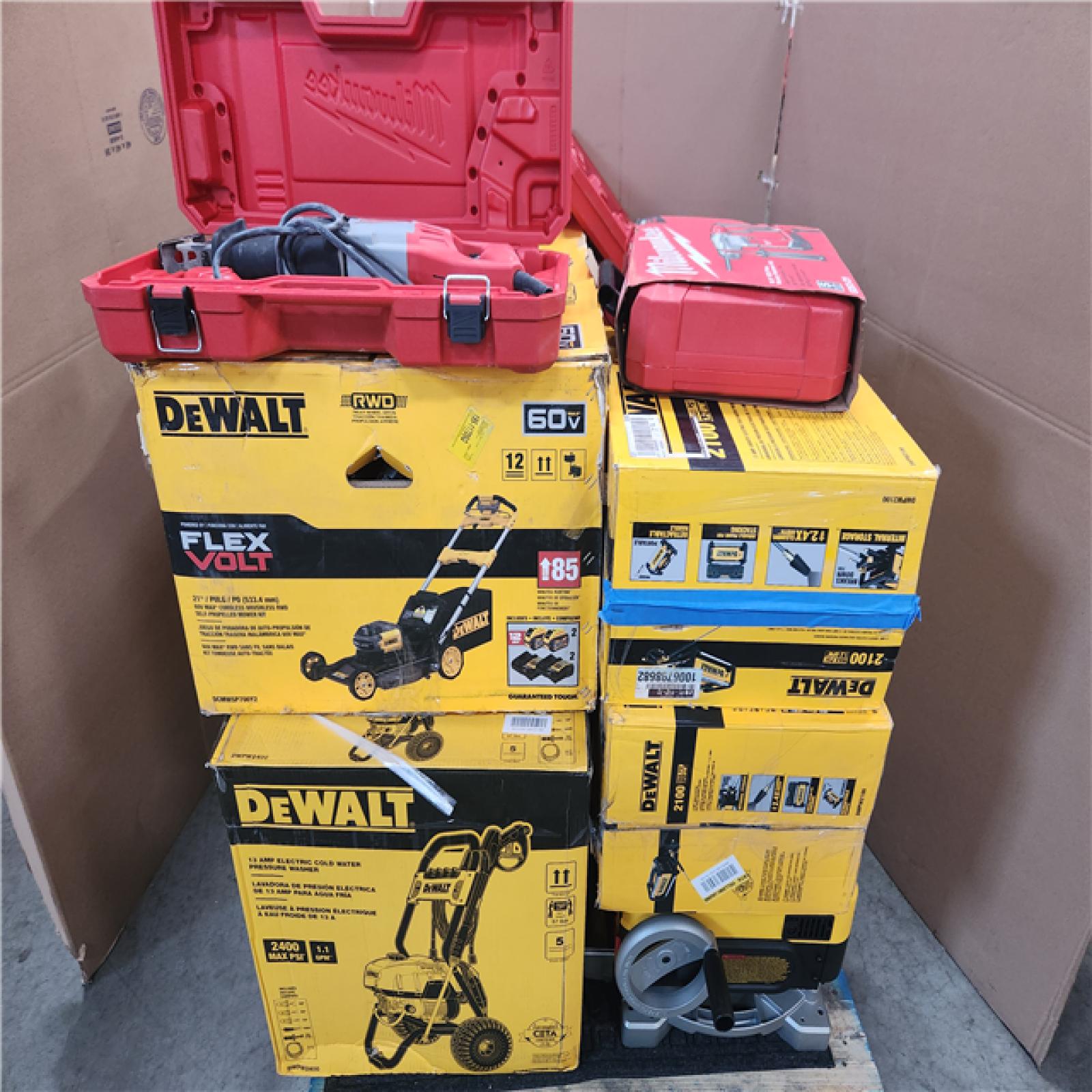 CALIFORNIA AS-IS TOOL PALLET
