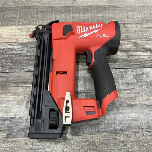 AS-IS Milwaukee FUEL 12-Volt Lithium-Ion Brushless Cordless 18-Gauge 1-1/2 in. Compact Brad Nailer (Tool Only)