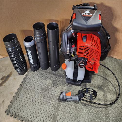 HOUSTON LOCATION - AS-IS (APPEARS LIKE NEW) Echo 220 MPH 1110 CFM 79.9 Cc Gas 2-Stroke X Series Backpack Blower with Tube-Mounted Throttle - PB-9010T